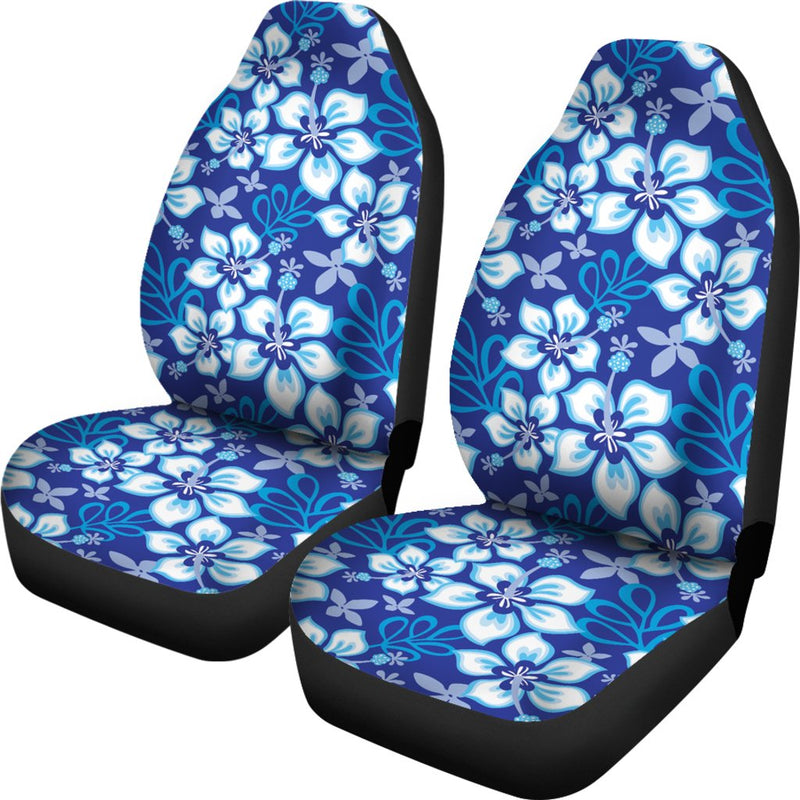 Hibiscus Pattern Print Design HB04 Universal Fit Car Seat Covers-JorJune