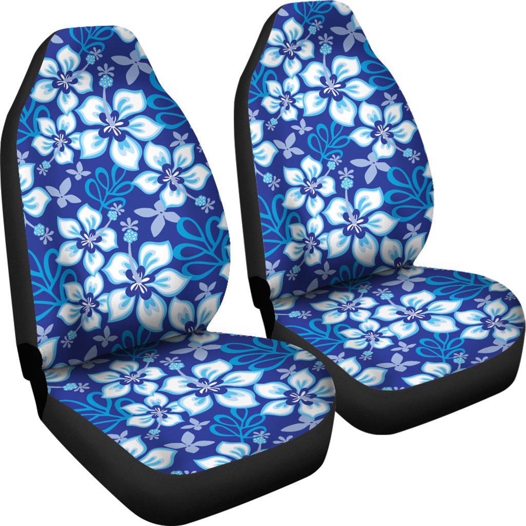 Hibiscus Pattern Print Design HB04 Universal Fit Car Seat Covers-JorJune