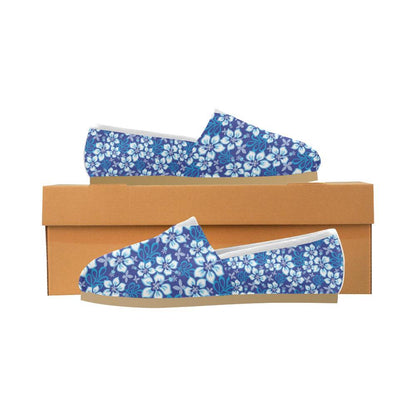 Hibiscus Pattern Print Design HB04 Women Casual Shoes-JorJune.com