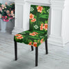 Hibiscus Pattern Print Design HB05 Dining Chair Slipcover-JORJUNE.COM