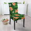 Hibiscus Pattern Print Design HB05 Dining Chair Slipcover-JORJUNE.COM