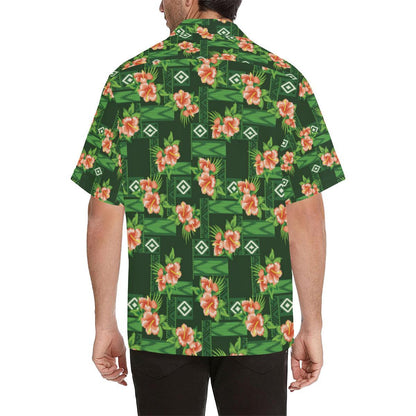 Hibiscus Pattern Print Design HB05 Men Hawaiian Shirt-JorJune