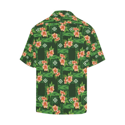 Hibiscus Pattern Print Design HB05 Men Hawaiian Shirt-JorJune
