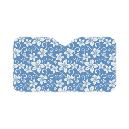 Hibiscus Pattern Print Design HB09 Car Sun Shade-JorJune