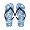 Hibiscus Pattern Print Design HB09 Flip Flops-JorJune