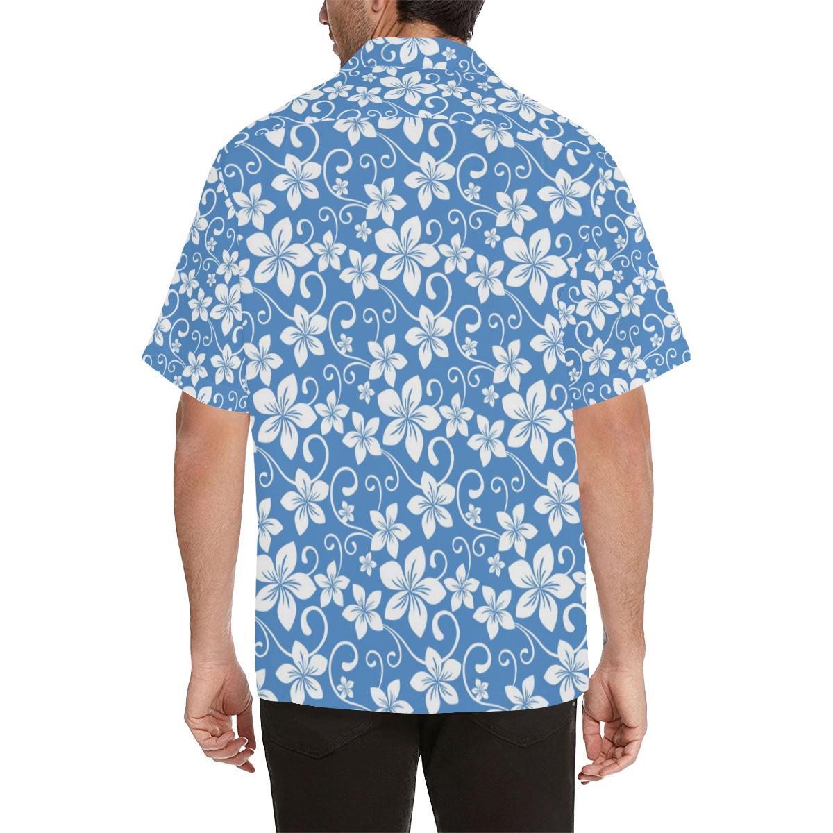 Hibiscus Pattern Print Design HB09 Men Hawaiian Shirt-JorJune