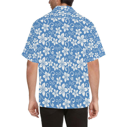 Hibiscus Pattern Print Design HB09 Men Hawaiian Shirt-JorJune