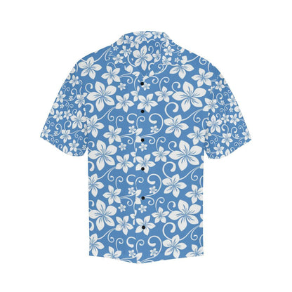 Hibiscus Pattern Print Design HB09 Men Hawaiian Shirt-JorJune