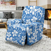 Hibiscus Pattern Print Design HB09 Recliner Slipcover-JORJUNE.COM