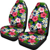 Hibiscus plumeria Hawaiian Flower Universal Fit Car Seat Covers