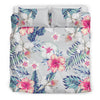Hibiscus Print Duvet Cover Bedding Set