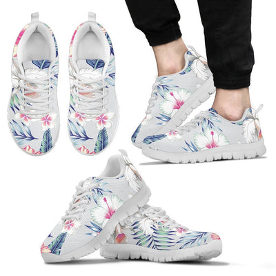 Hibiscus Print Men Sneakers