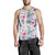 Hibiscus Print Men Tank Top