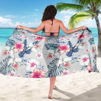 Hibiscus Print Sarong Pareo Wrap