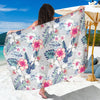 Hibiscus Print Sarong Pareo Wrap