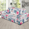 Hibiscus Print Sofa Slipcover-JORJUNE.COM