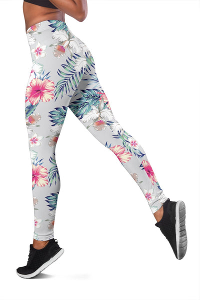 Hibiscus Print Women Leggings