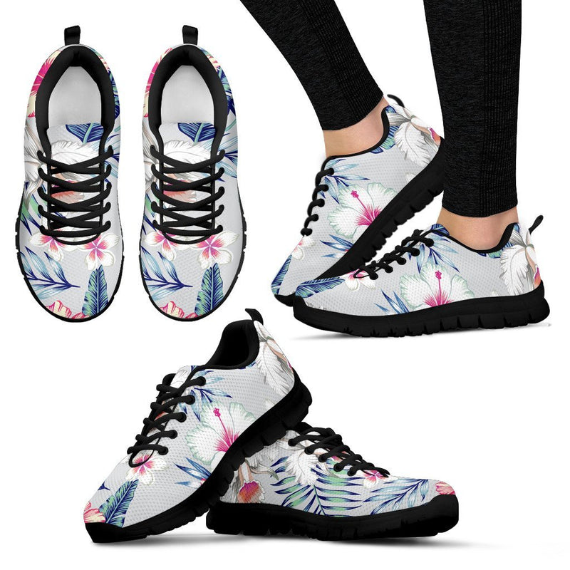 Hibiscus Print Women Sneakers