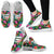 Hibiscus Red Hawaiian Flower Mesh Knit Sneakers Shoes