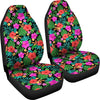 Hibiscus Red Hawaiian Flower Universal Fit Car Seat Covers