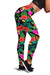 Hibiscus Red Hawaiian Flower Women Leggings