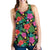 Hibiscus Red Hawaiian Flower Women Racerback Tank Top