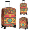 Hippie Van Mandala Luggage Cover Protector