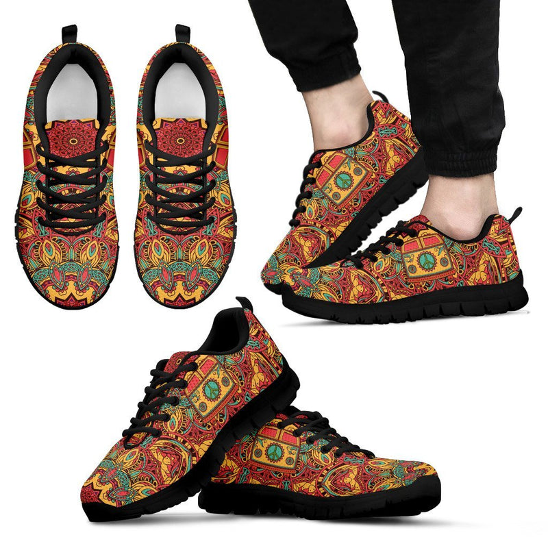 Hippie Van Mandala Men Sneakers