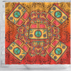 Hippie Van Mandala Shower Curtain