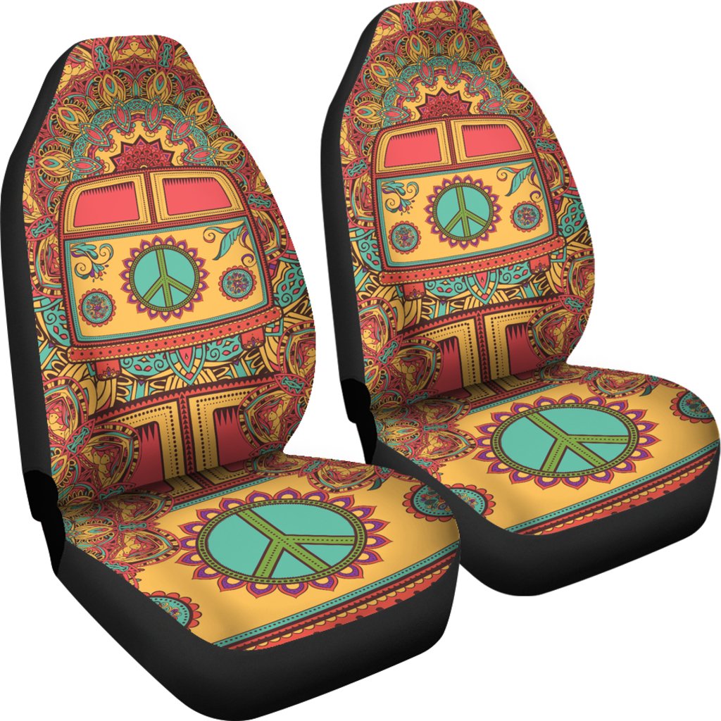 Hippie Van Car Seat Covers