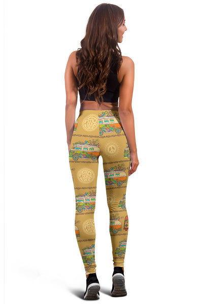 Hippie Van Mandala Women Leggings