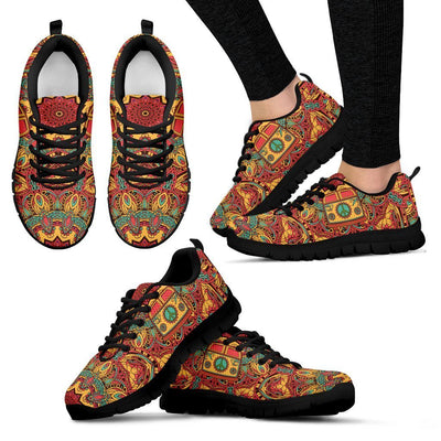 Hippie Van Mandala Women Sneakers