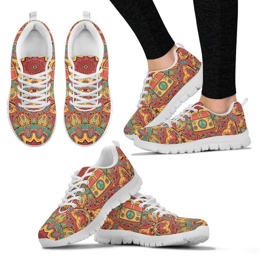 Hippie Van Mandala Women Sneakers