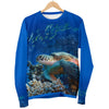 Honu Sea Turtle Men Crewneck Sweatshirt