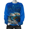 Honu Sea Turtle Women Crewneck Sweatshirt