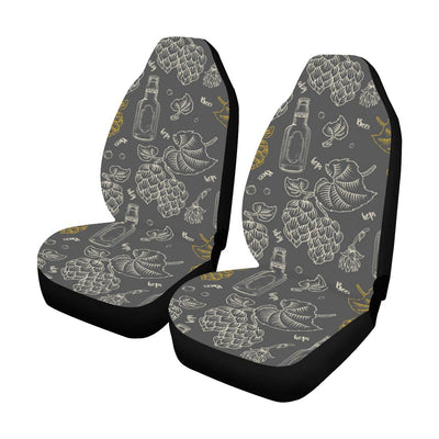 Hope Pattern Print Design 01 Car Seat Covers (Set of 2)-JORJUNE.COM