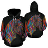 Horse Colorful All Over Print Hoodie
