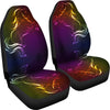 Horse Colorful Hand Draw Universal Fit Car Seat Covers