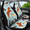 Horse Cute Themed Pattern Print Universal Fit Car Seat Covers