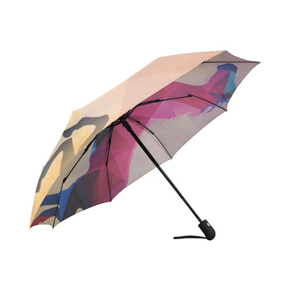 Horse Design Colorful Automatic Foldable Umbrella