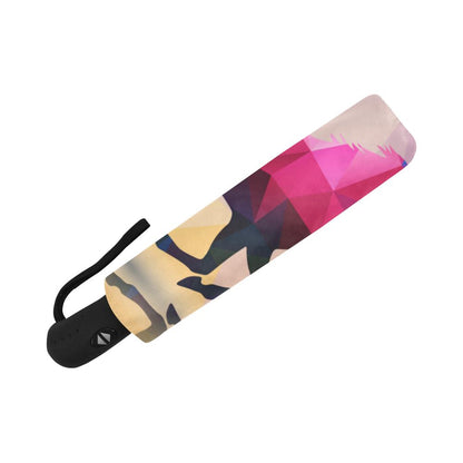 Horse Design Colorful Automatic Foldable Umbrella