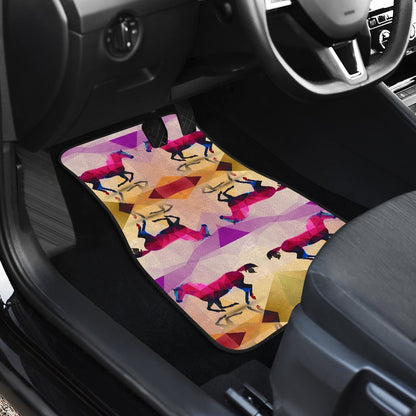 Horse Colorful Car Floor Mats