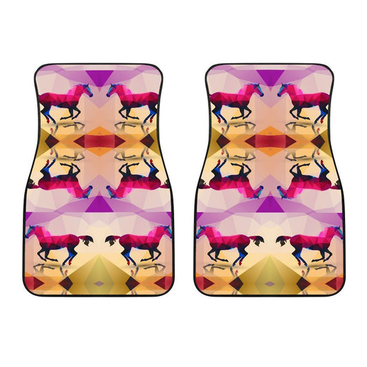 Horse Colorful Car Floor Mats