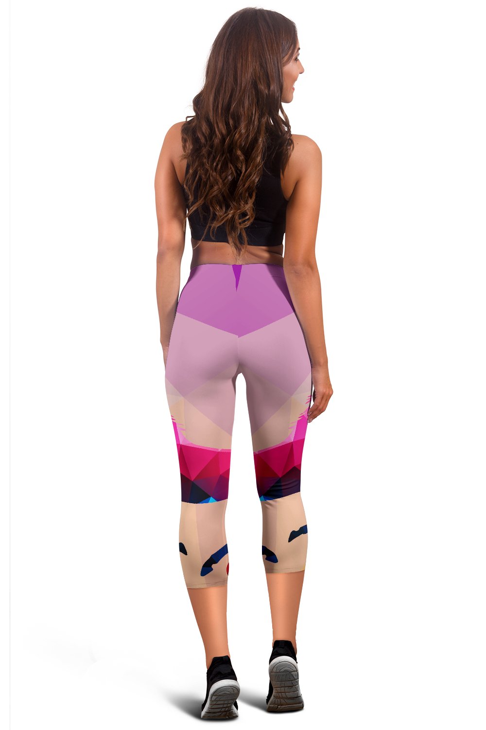 Horse Design Colorful Women Capris