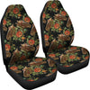 Horse Embroidery With Flower Design Universal Fit Car Seat Covers