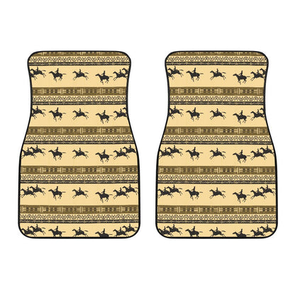 Horse Pattern Print Car Floor Mats