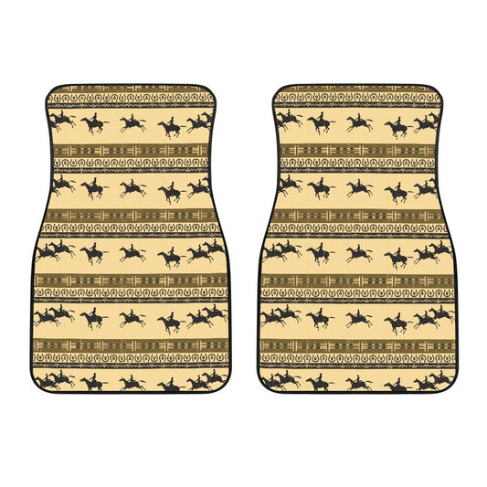 Horse Pattern Print Car Floor Mats