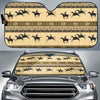 Horse Pattern Print Car Sun Shade-JorJune