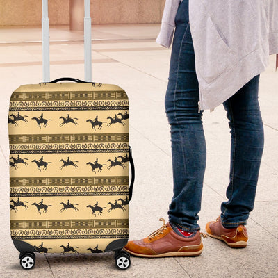 Horse Pattern Print Luggage Cover Protector