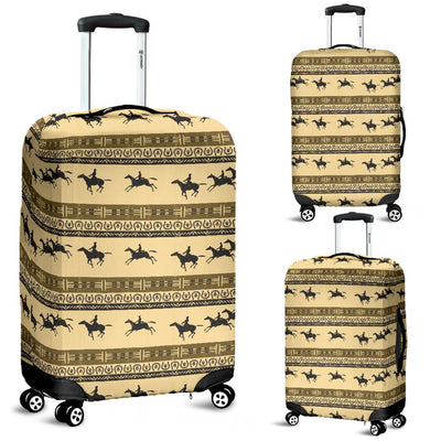 Horse Pattern Print Luggage Cover Protector